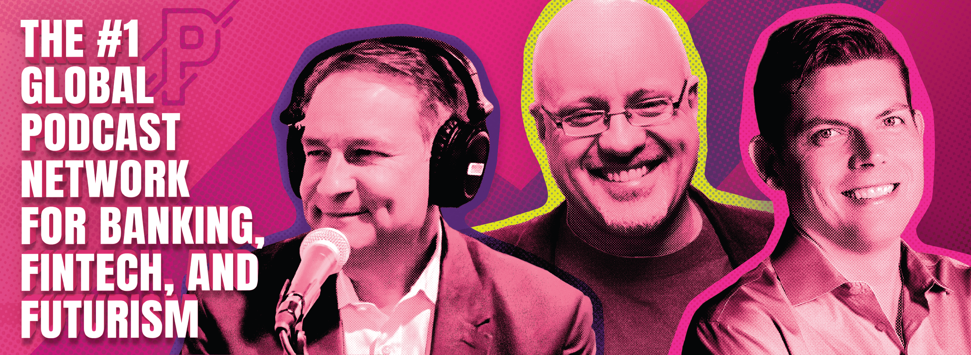 Brett King, JP Nicols, and Jason Henrichs, three of the most popular hosts from Provoke Media's family of podcasts